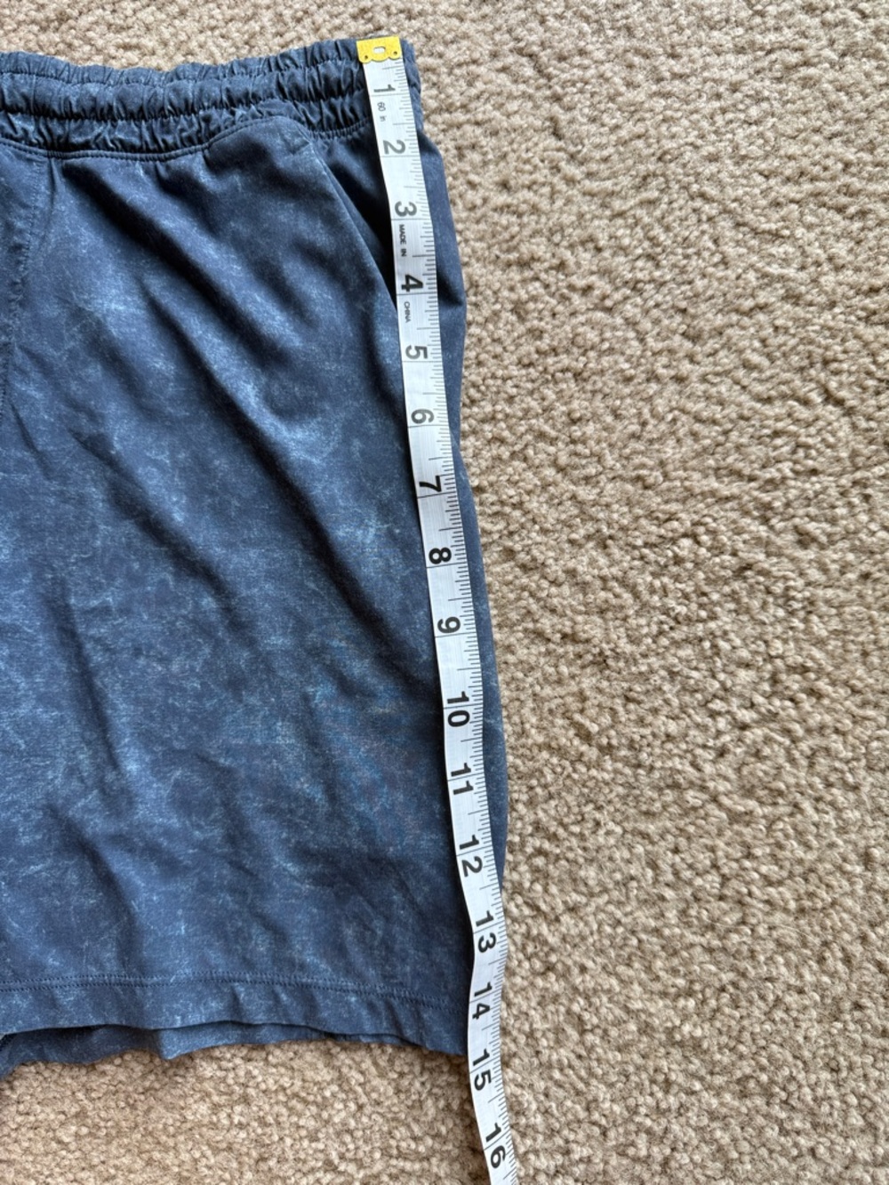 Men’s Lululemon Blue Pace Breaker Shorts Size Small - Picture 6 of 8